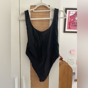 Aerie black one piece swimsuit or bodysuit